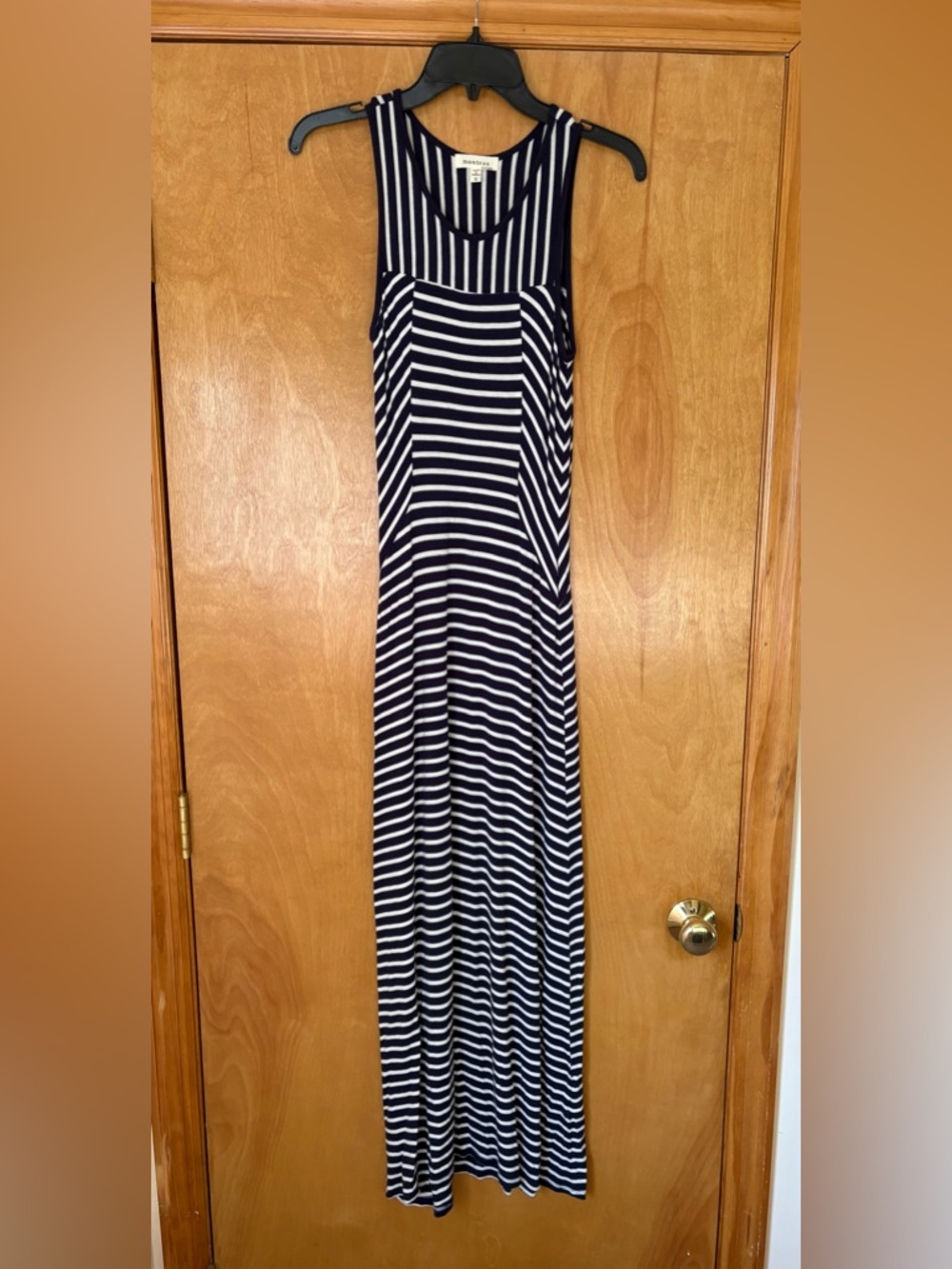 Monteau Striped Maxi Dress